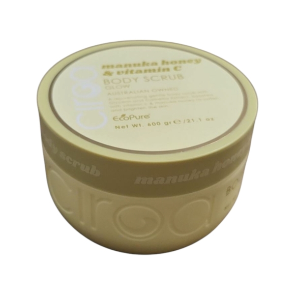 NWT Ciroa Manuka Honey & Vitamin C Body Scrub Glow - Picture 3 of 5